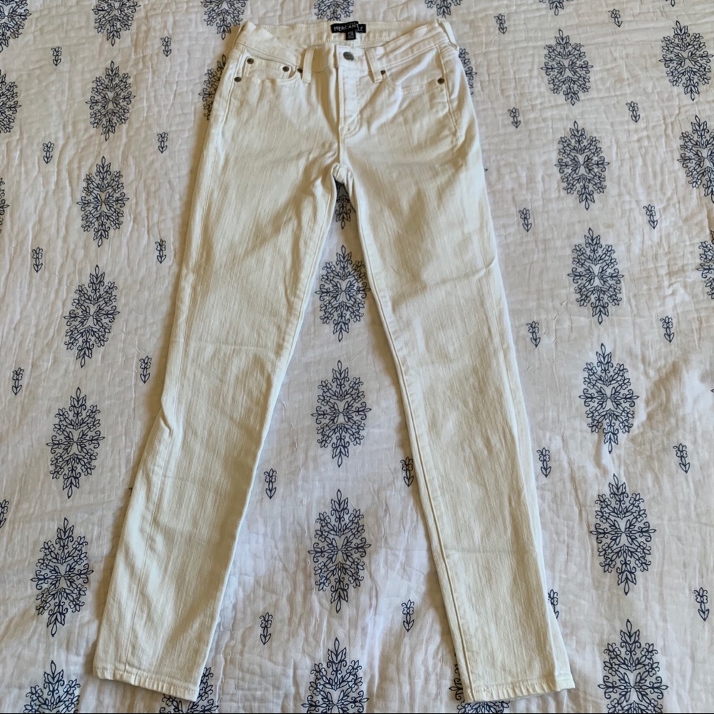J-Crew White Jeans